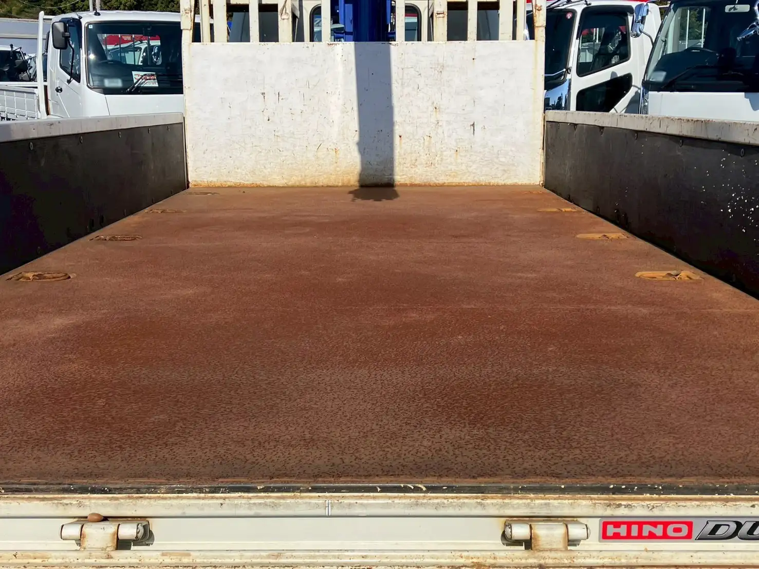 日野 デュトロ 小型 クレーン付 床鉄板 4段の中古トラック画像8