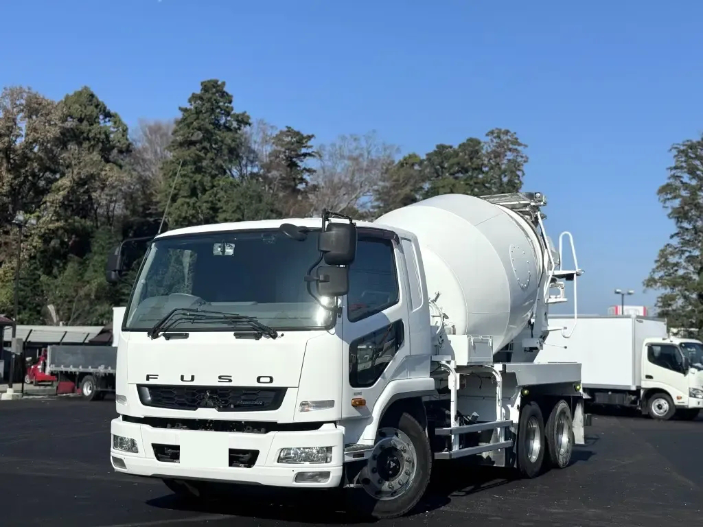 三菱 ファイター 中型/増トン ミキサー・ポンプ ミキサー車