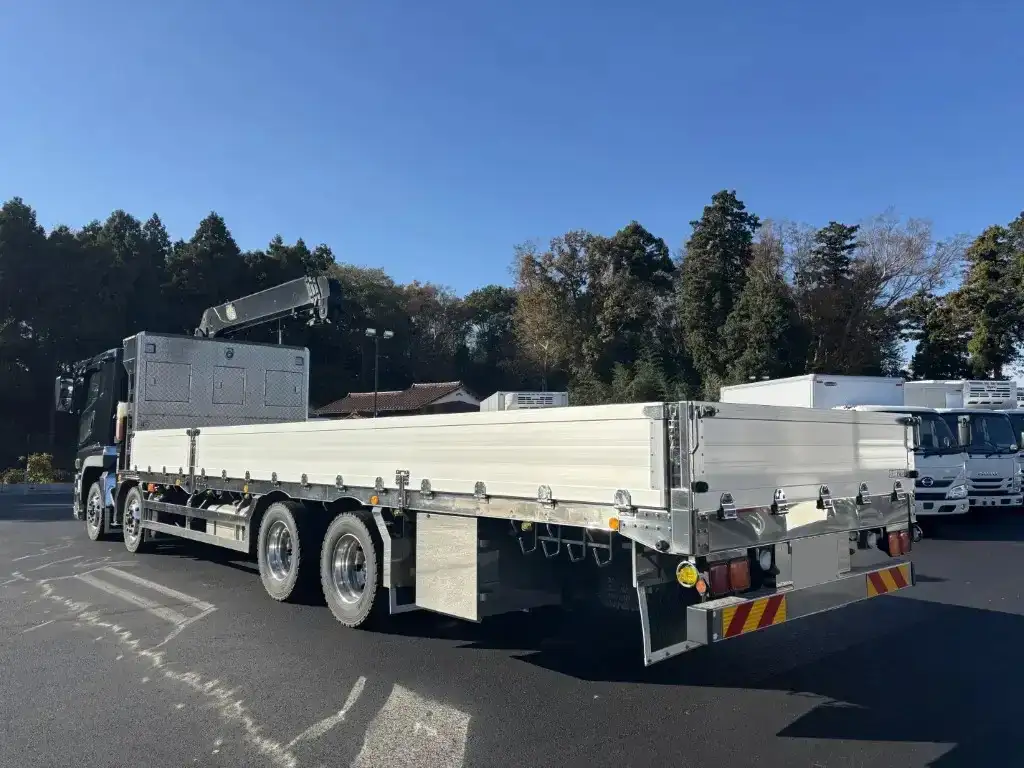 三菱 スーパーグレート 大型 クレーン付 アルミブロック エアサスの中古トラック画像4