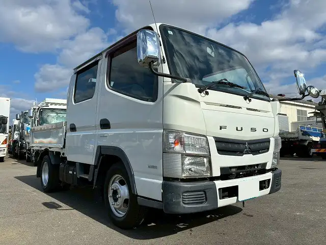 三菱 キャンター 小型 平ボディ Wキャブ TPG-FBA00の中古トラック画像2