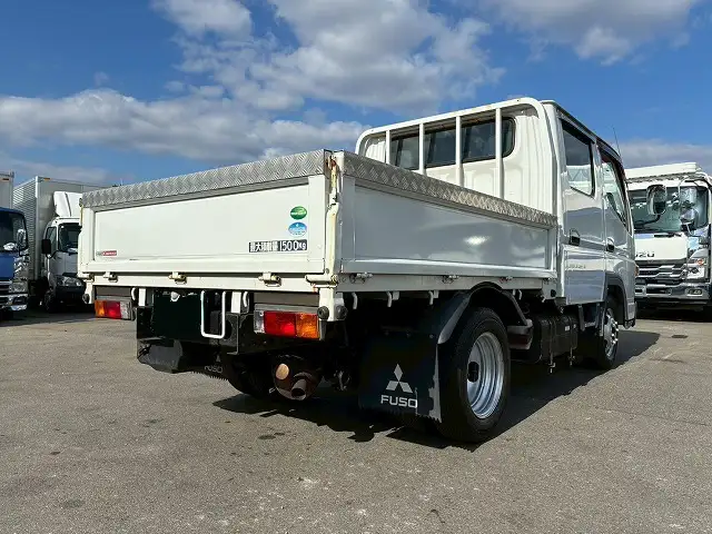 三菱 キャンター 小型 平ボディ Wキャブ TPG-FBA00の中古トラック画像3