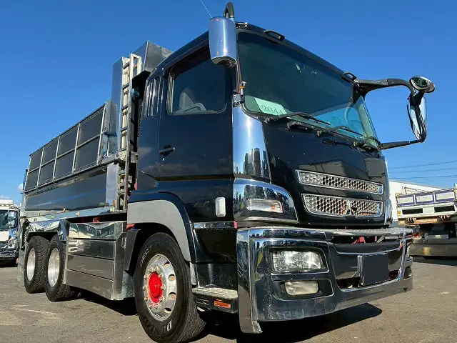 三菱 スーパーグレート 大型 ダンプ コボレーン ベッドの中古トラック画像2