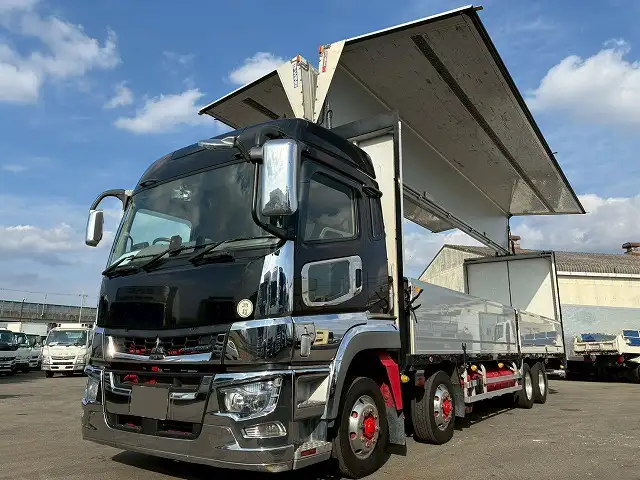 三菱 スーパーグレート 大型 ウイング パワーゲート ハイルーフの中古トラック画像5