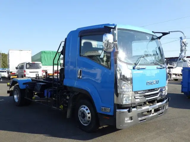 いすゞ フォワード 中型/増トン アームロール コンテナ付き ツインホイストの中古トラック画像2