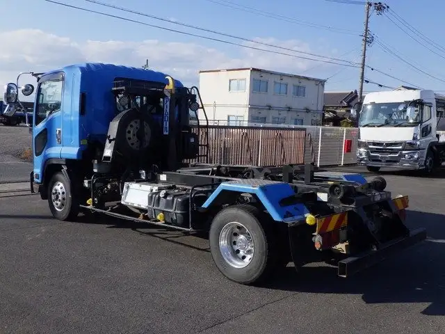 いすゞ フォワード 中型/増トン アームロール コンテナ付き ツインホイストの中古トラック画像4