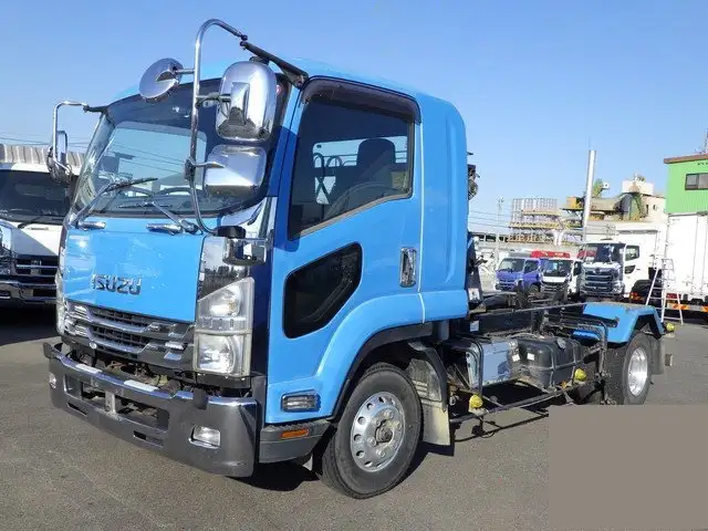 いすゞ フォワード 中型/増トン アームロール コンテナ付き ツインホイスト の中古トラック【車両No.202101】
