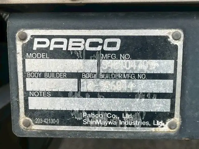 三菱 キャンター 小型 ウイング パワーゲート TKG-FEB80の中古トラック画像10