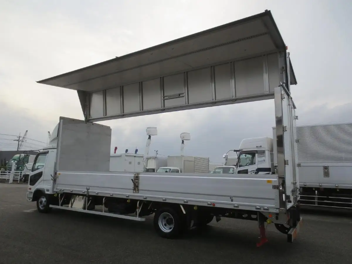 三菱 ファイター 中型/増トン ウイング エアサス ベッドの中古トラック画像9