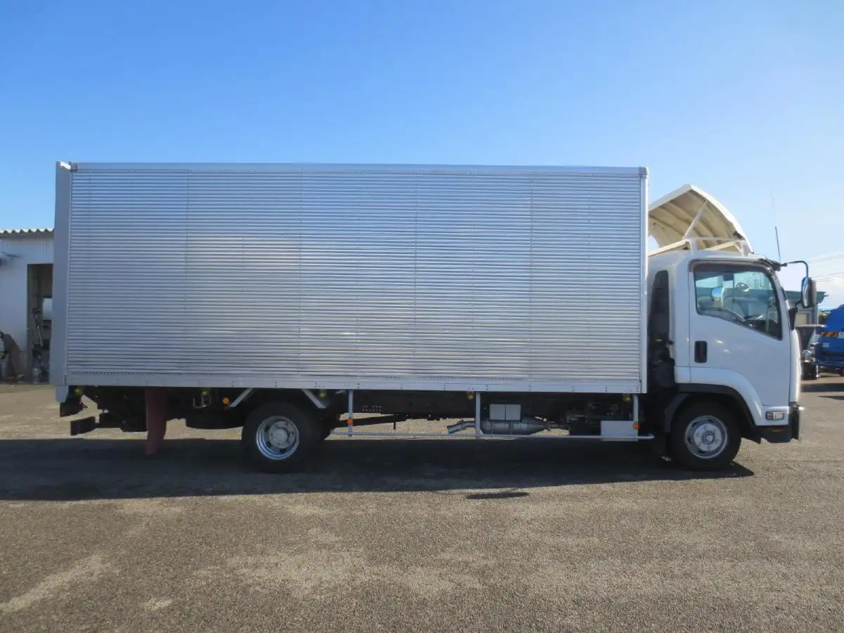 いすゞ フォワード 中型/増トン アルミバン パワーゲート TKG-FRR90S2の中古トラック画像4