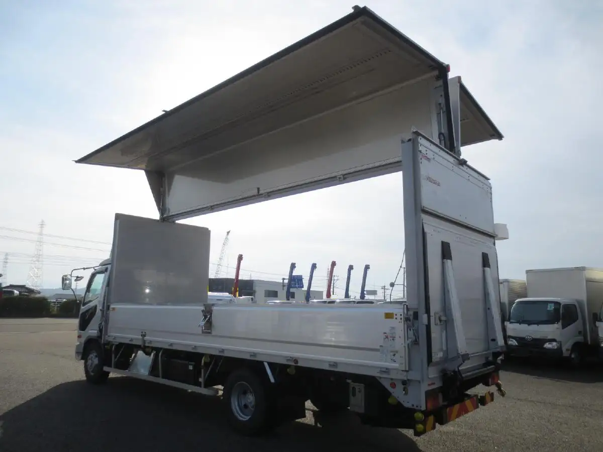 三菱 ファイター 中型/増トン ウイング パワーゲート TKG-FK71Fの中古トラック画像9