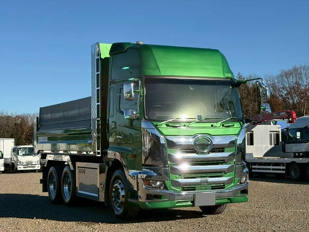 日野 プロフィア 大型 ダンプ ハイルーフ コボレーンの中古トラック画像2