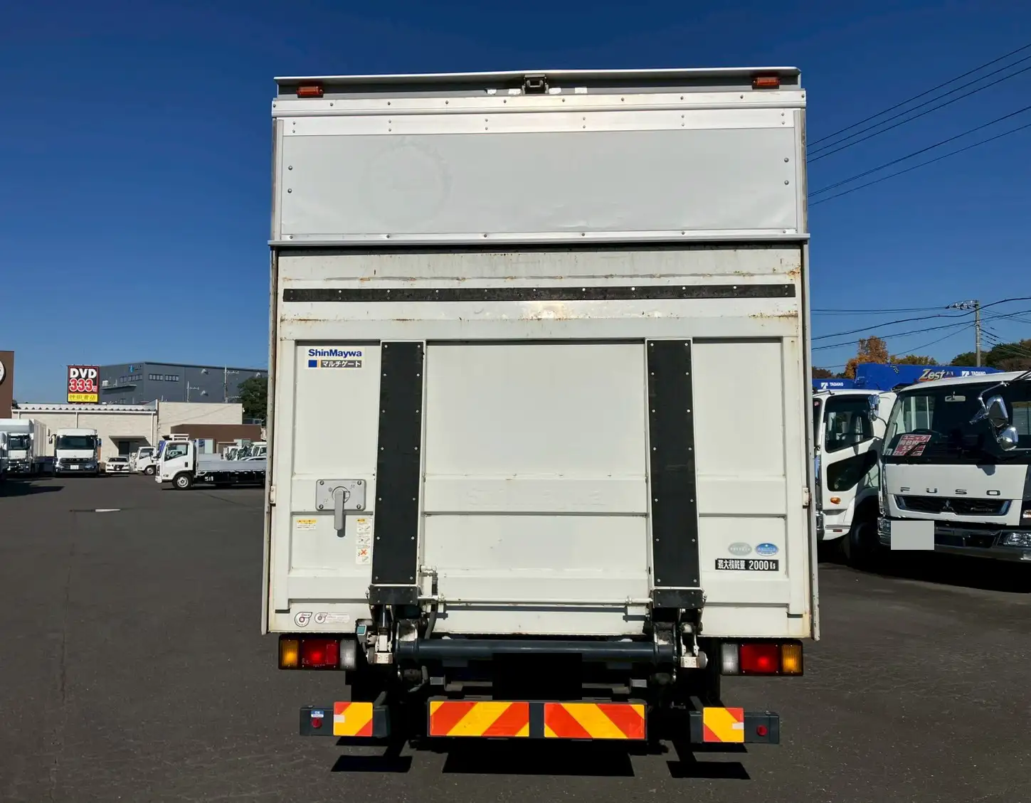 いすゞ エルフ 小型 アルミバン パワーゲート TRG-NPR85ANの中古トラック画像4