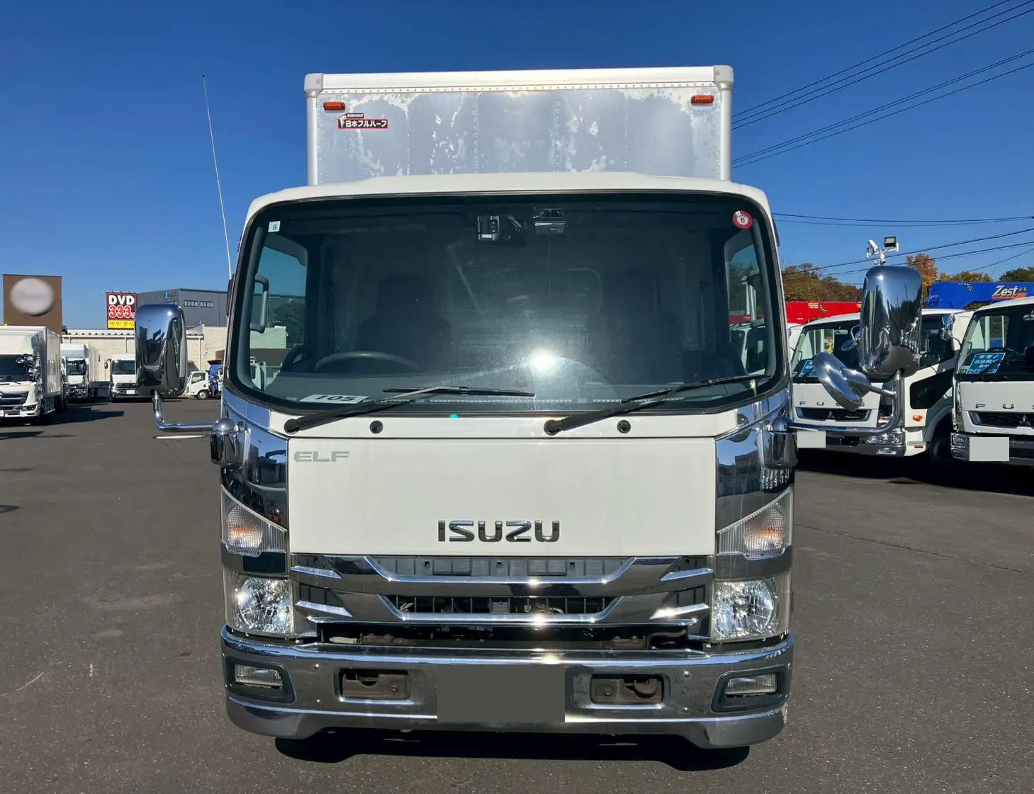 いすゞ エルフ 小型 アルミバン パワーゲート TRG-NPR85ANの中古トラック画像2
