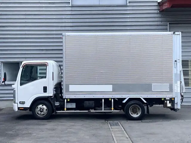 いすゞ エルフ 小型 アルミバン パワーゲート BKG-NPR85ANの中古トラック画像3