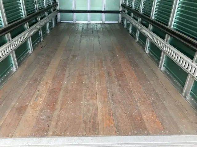 いすゞ エルフ 小型 アルミバン パワーゲート BKG-NPR85ANの中古トラック画像6