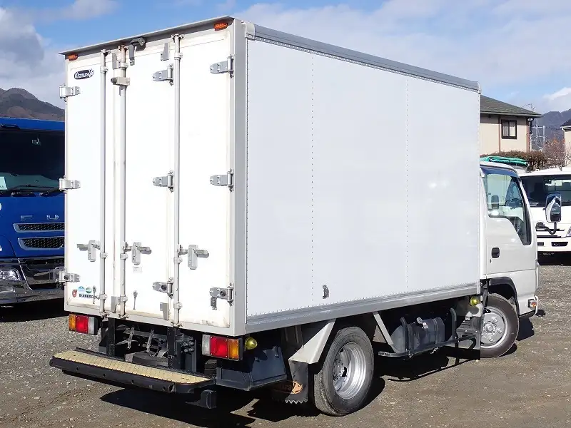 いすゞ エルフ 小型 アルミバン サイドドア 3枚観音の中古トラック画像3