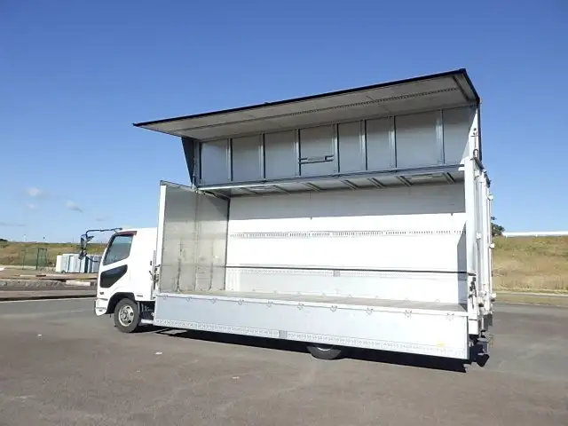三菱 ファイター 中型/増トン ウイング エアサス ベッドの中古トラック画像6
