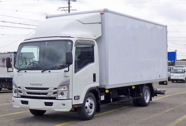 いすゞ エルフ 小型 アルミバン パワーゲート 床鉄板 の中古トラック【車両No.208279】