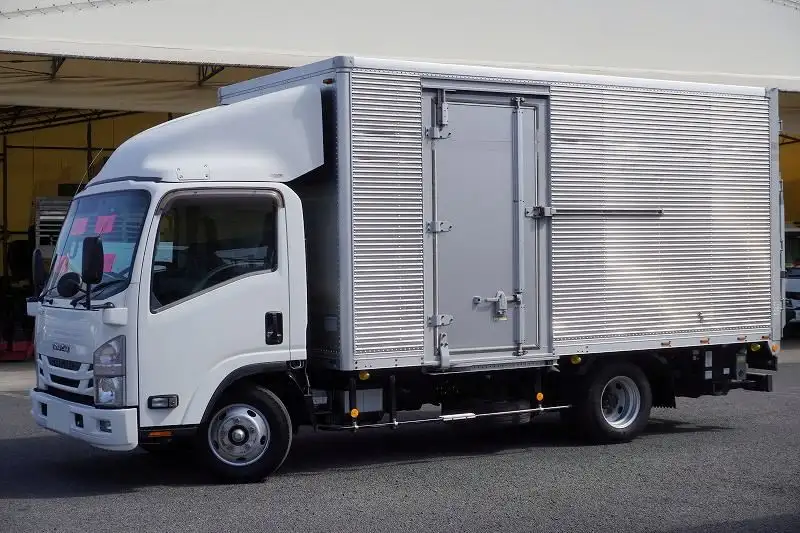 いすゞ エルフ 小型 アルミバン パワーゲート 床鉄板 の中古トラック【車両No.208412】
