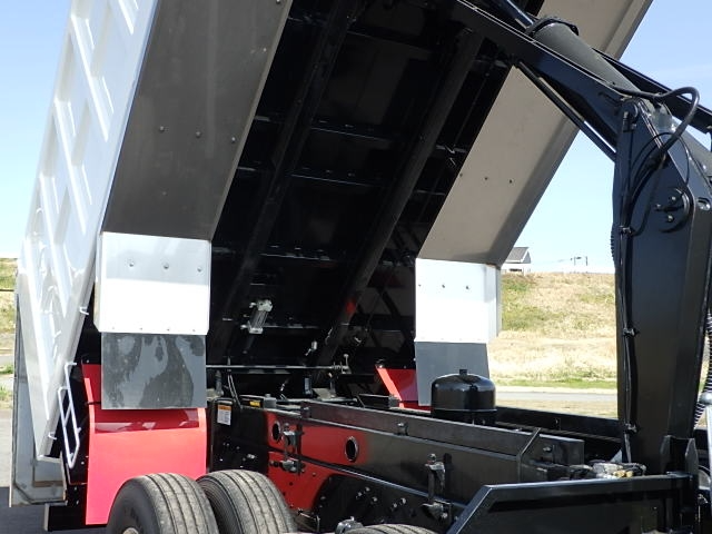 三菱 スーパーグレート 大型 ダンプ 土砂禁 ステンレス張りの中古トラック画像13