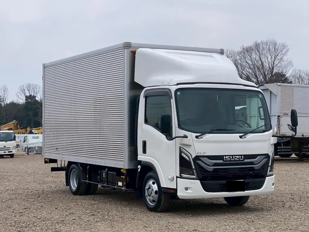 いすゞ エルフ 小型 アルミバン サイドドア 2RG-NPR88AMの中古トラック画像2