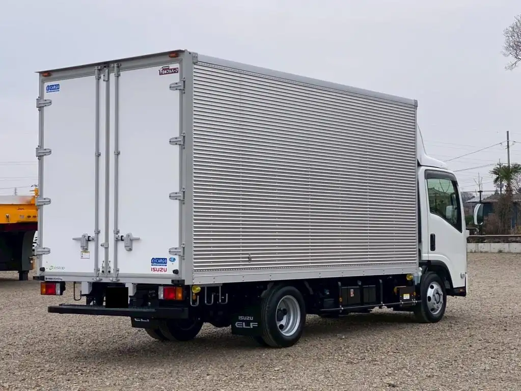いすゞ エルフ 小型 アルミバン サイドドア 2RG-NPR88AMの中古トラック画像3