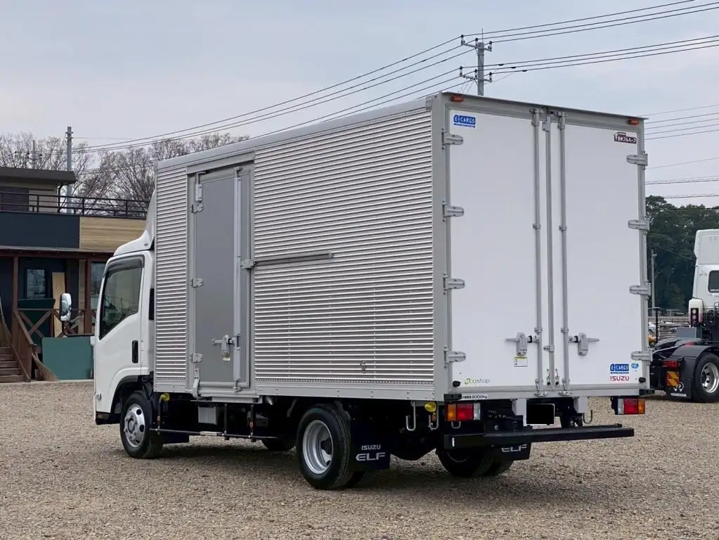 いすゞ エルフ 小型 アルミバン サイドドア 2RG-NPR88AMの中古トラック画像4