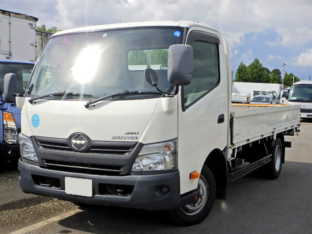 日野 デュトロ 小型 平ボディ TKG-XZU775M H24|画像1