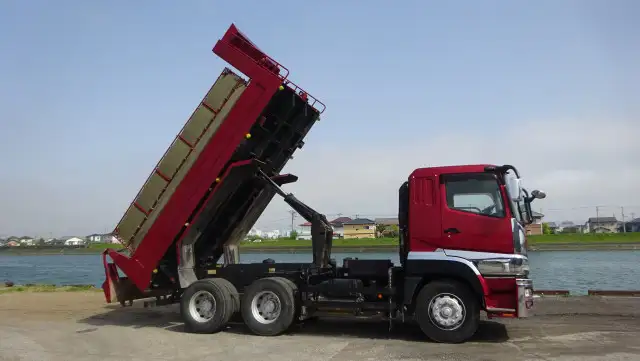 三菱 スーパーグレート 大型 ダンプ コボレーン ベッドの中古トラック画像6