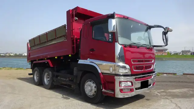 三菱 スーパーグレート 大型 ダンプ コボレーン ベッドの中古トラック画像2