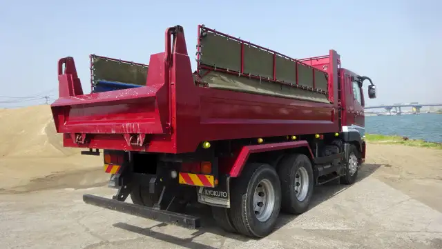 三菱 スーパーグレート 大型 ダンプ コボレーン ベッドの中古トラック画像3