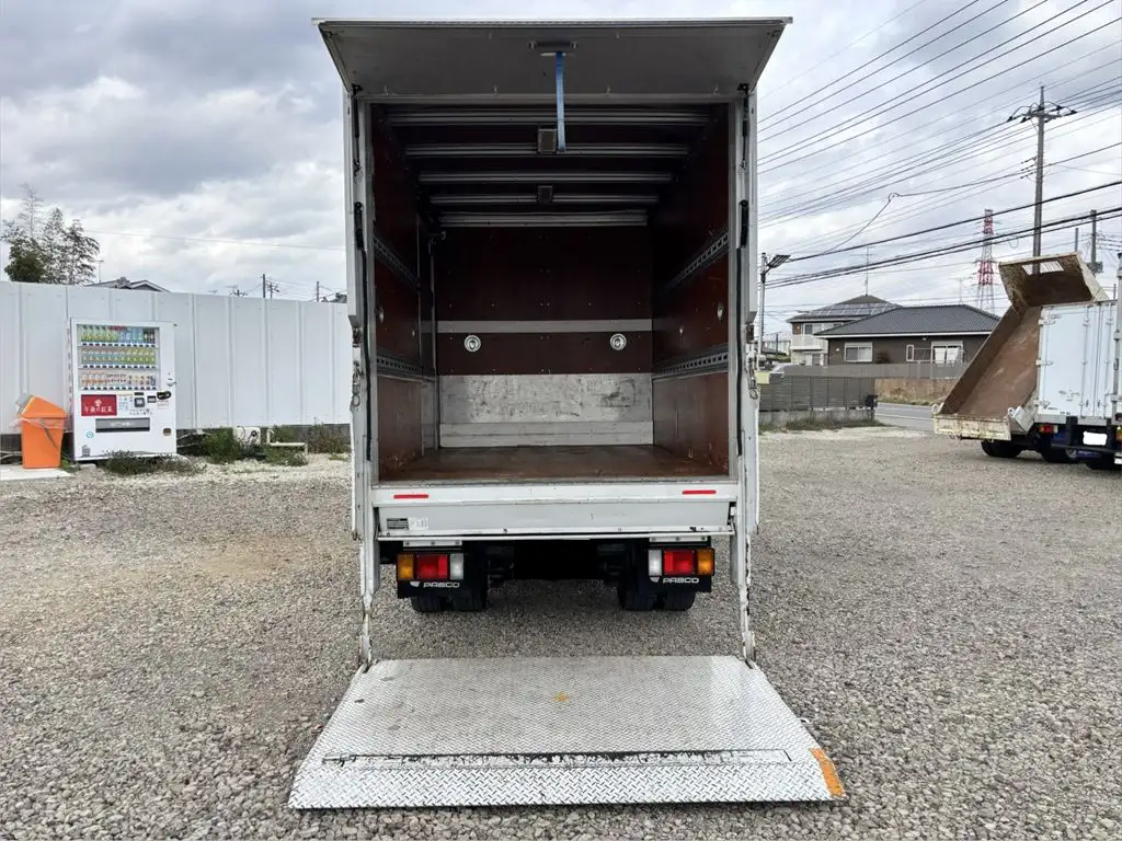 いすゞ エルフ 小型 アルミバン パワーゲート サイドドアの中古トラック画像5