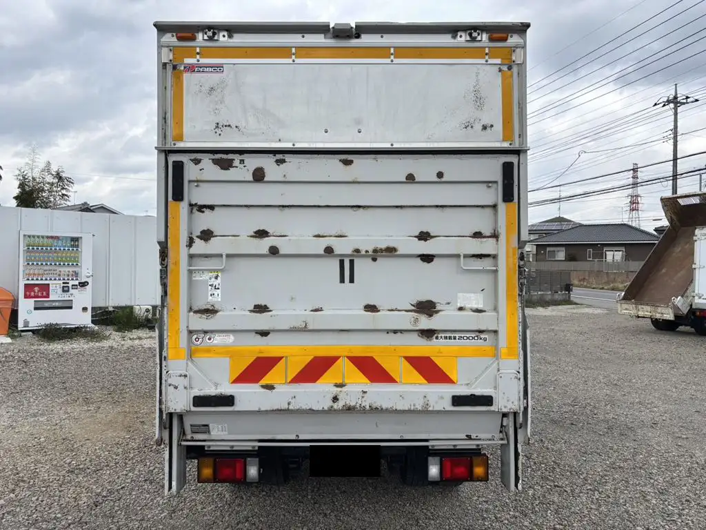 いすゞ エルフ 小型 アルミバン パワーゲート サイドドアの中古トラック画像4