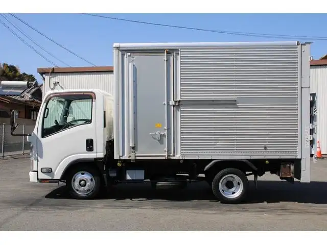 いすゞ エルフ 小型 アルミバン パワーゲート の中古トラック画像3