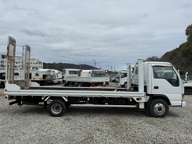 いすゞ エルフ 小型 車両重機運搬 ウインチ KC-NPR66PRの中古トラック画像2