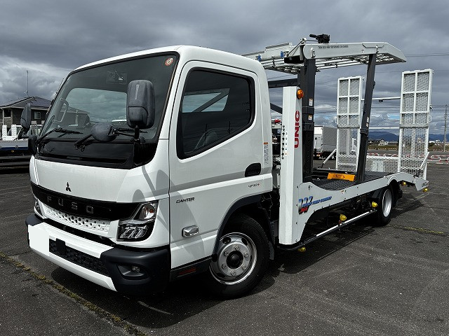三菱 キャンター 小型 車両重機運搬 ラジコン ウインチ の中古トラック【車両No.209414】