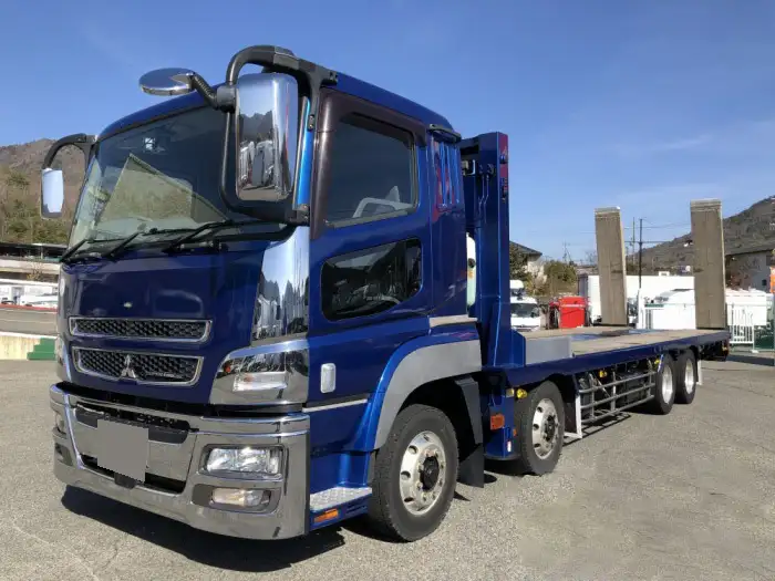 三菱 スーパーグレート 大型 車両重機運搬 ラジコン ウインチ の中古トラック【車両No.209372】