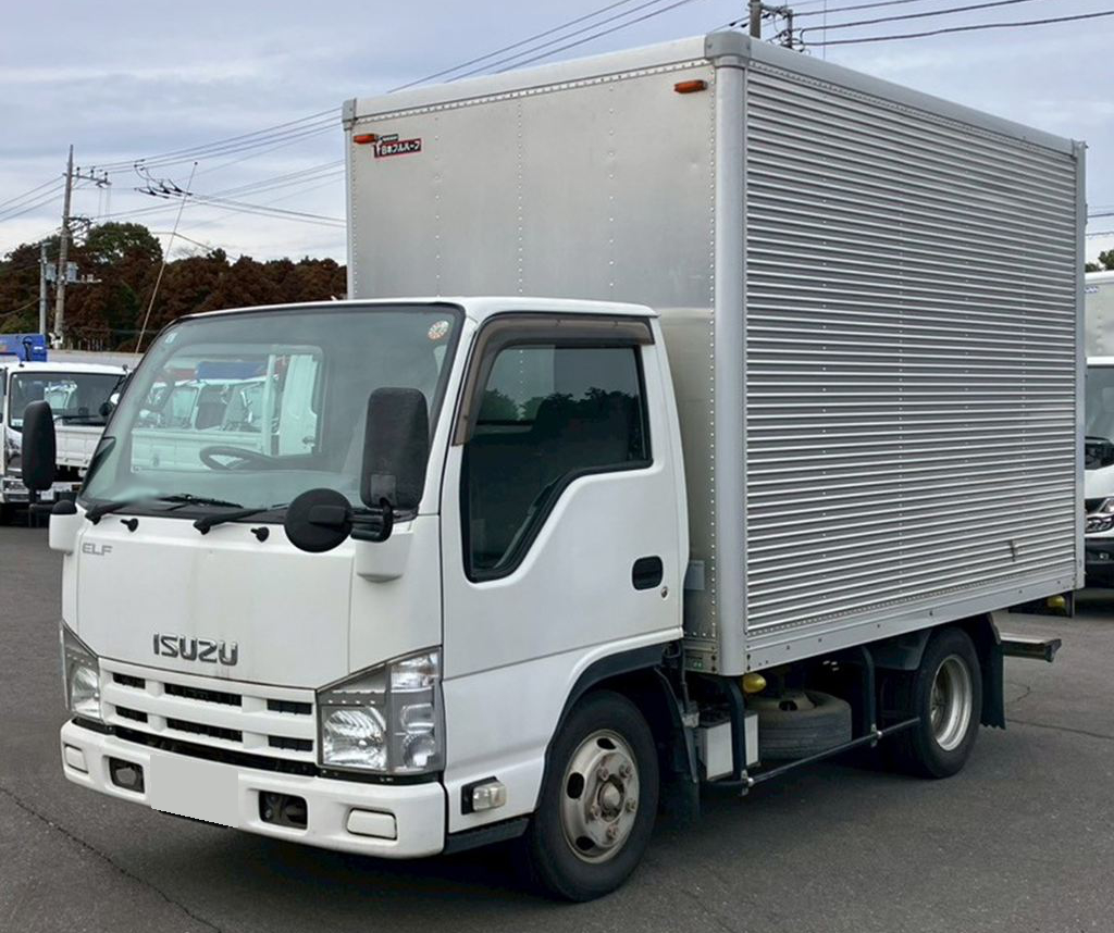 いすゞ エルフ 小型 アルミバン 10尺