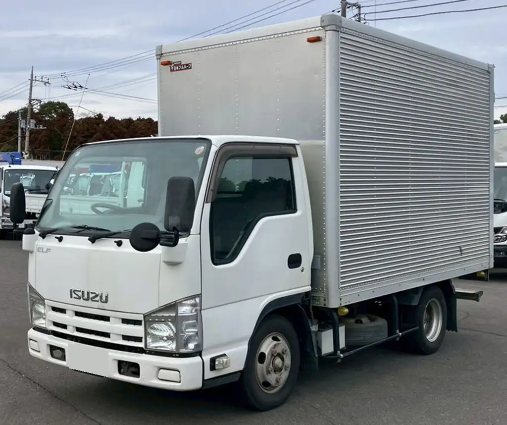いすゞ エルフ 小型 アルミバン TKG-NHR85AN H27 の中古トラック【車両No.209495】