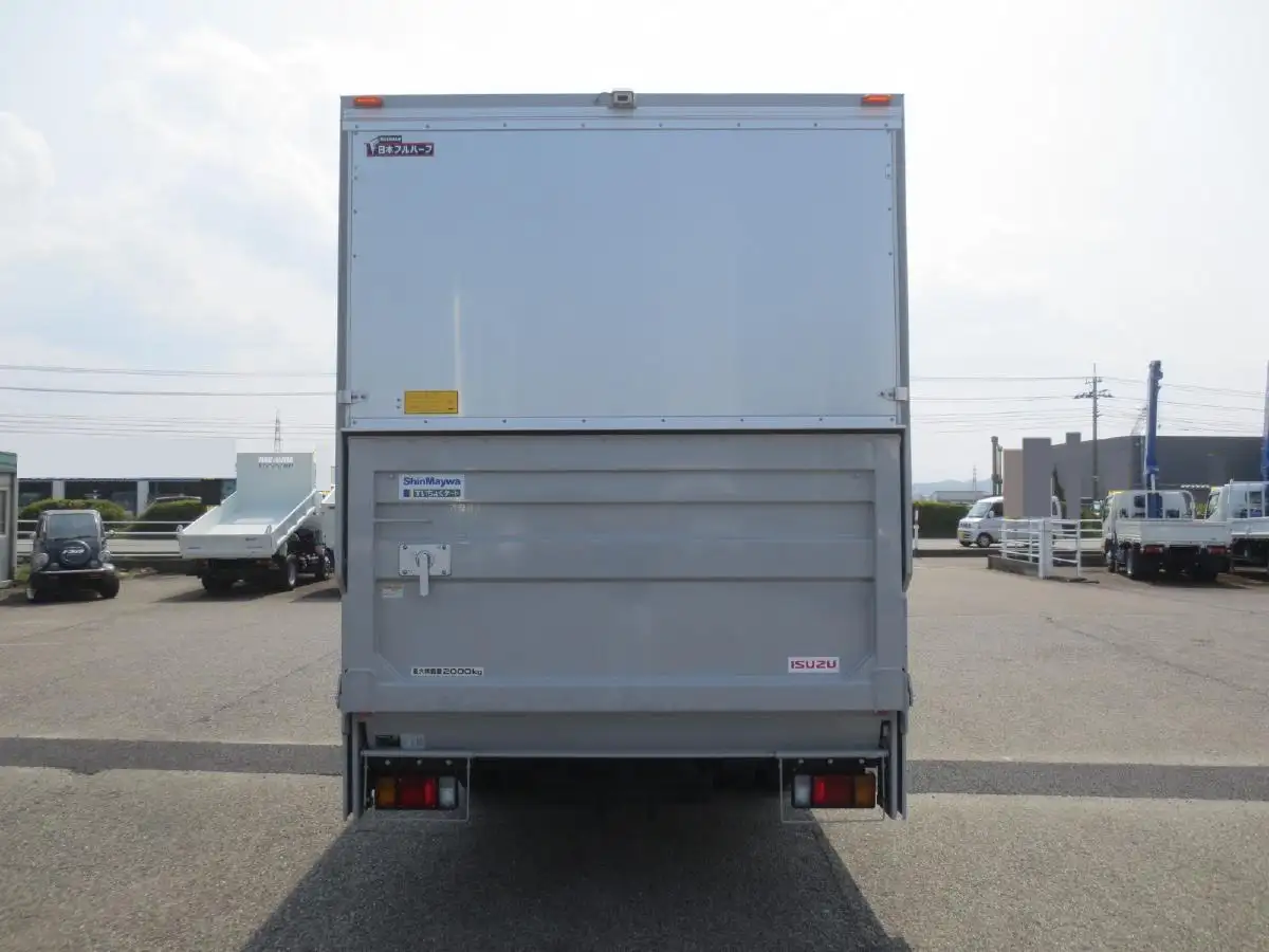 いすゞ エルフ 小型 アルミバン パワーゲート サイドドアの中古トラック画像6