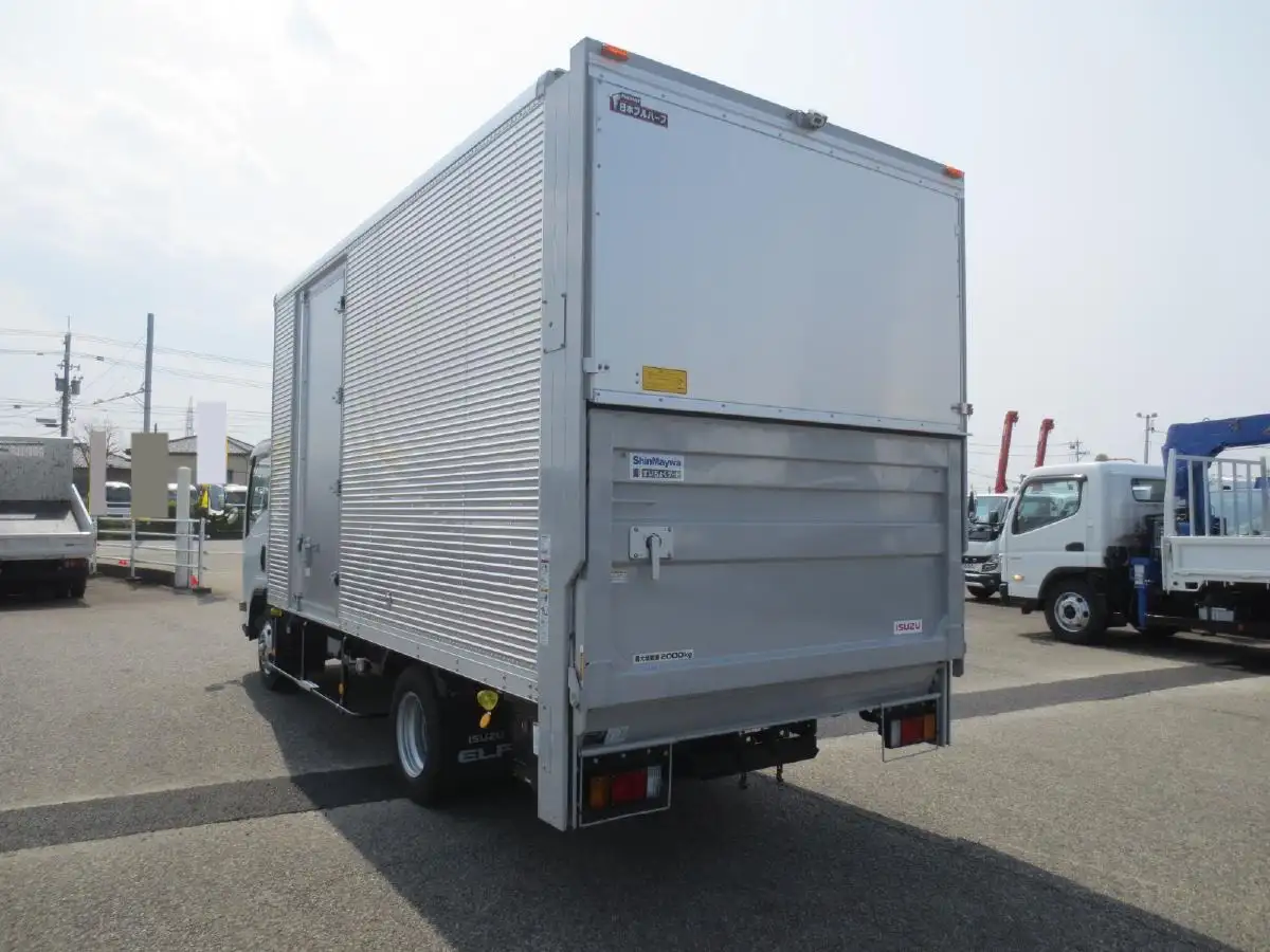 いすゞ エルフ 小型 アルミバン パワーゲート サイドドアの中古トラック画像7