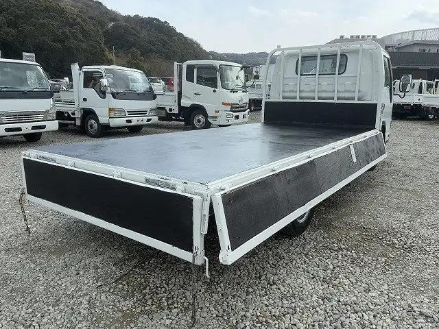 いすゞ エルフ 小型 平ボディ 床鉄板 PB-NPR81ARの中古トラック画像7