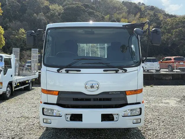日産UD コンドル 中型/増トン 平ボディ 床鉄板 ベッドの中古トラック画像2