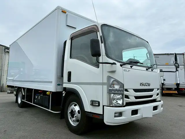 いすゞ エルフ 小型 アルミバン パワーゲート サイドドアの中古トラック画像2