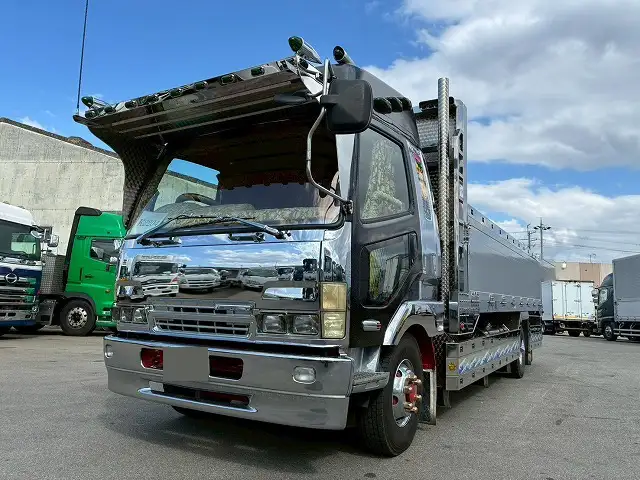 三菱 ファイター 中型/増トン 車両重機運搬 ウインチ ベッド の中古トラック【車両No.210054】