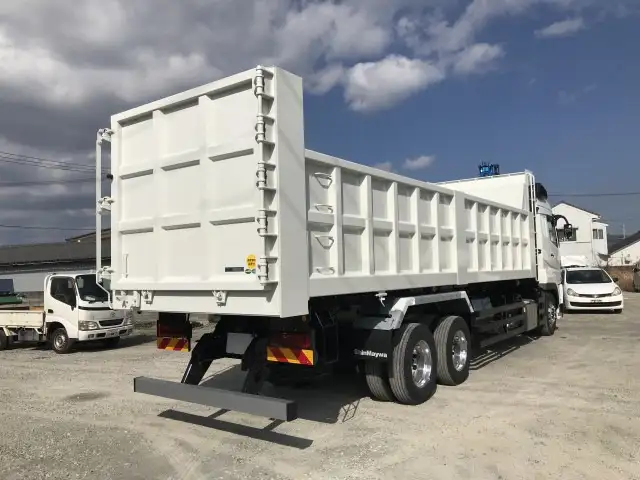 三菱 スーパーグレート 大型 ダンプ 土砂禁 ハイルーフの中古トラック画像3