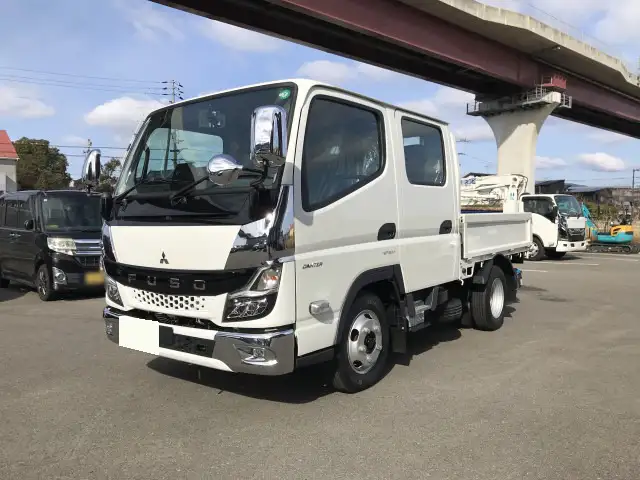 三菱 キャンター 小型 平ボディ Wキャブ 2RG-FBA20 の中古トラック【車両No.210258】