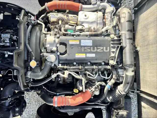 いすゞ エルフ 小型 平ボディ 床鉄板 アルミブロックの中古トラック画像19