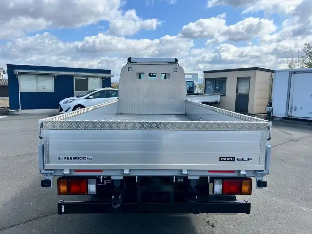 いすゞ エルフ 小型 平ボディ 床鉄板 アルミブロックの中古トラック画像3