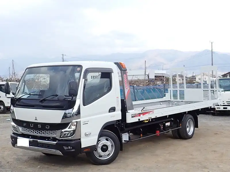 三菱 キャンター 小型 車両重機運搬 ラジコン ウインチ の中古トラック【車両No.210192】